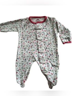 E=MC2 Easy Magnetic Closure, Footie One-Piece, NB